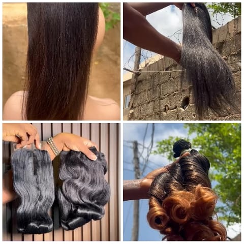 Hair Extensions and Wigs Showcase