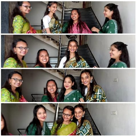 Women in Colorful Traditional Dresses