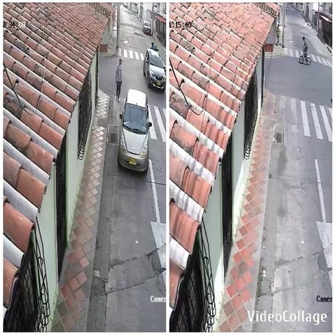 Street Corner with Parked Car