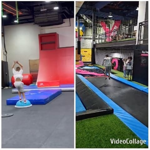 Indoor Jumping and Trampoline Fun