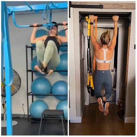 Pull-Up Exercises in Two Settings