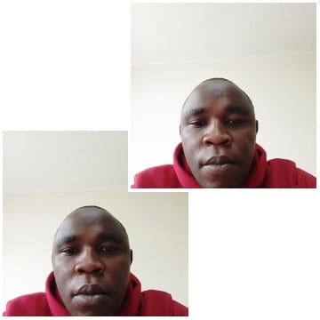 Identical Portrait in Red Hoodie