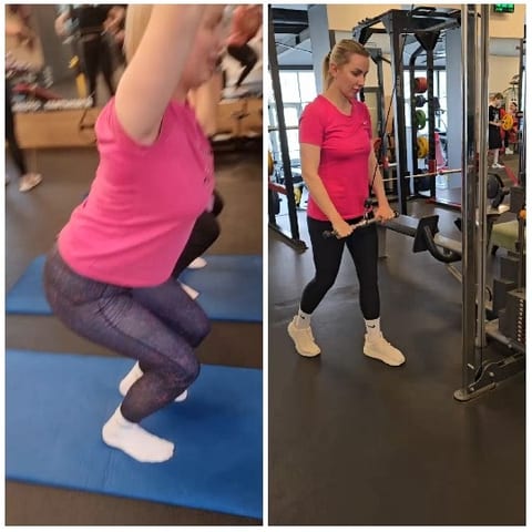 Gym Exercises: Squats and Cable Machine