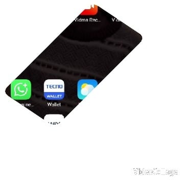 Smartphone Screen with App Icons