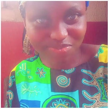Person in Colorful Garment