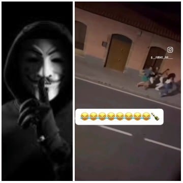 Masked Silence and Night Running