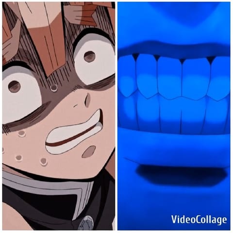Anime Character and Stylized Teeth