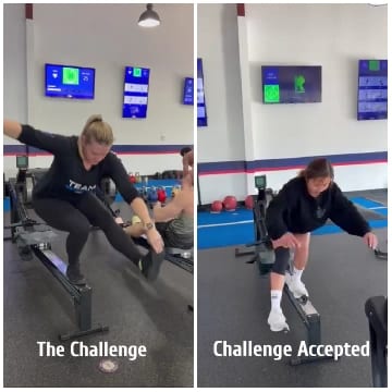Women Performing Exercises in Gym