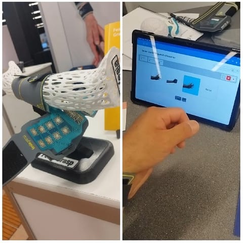 Prosthetic Hand and Interactive Tablet