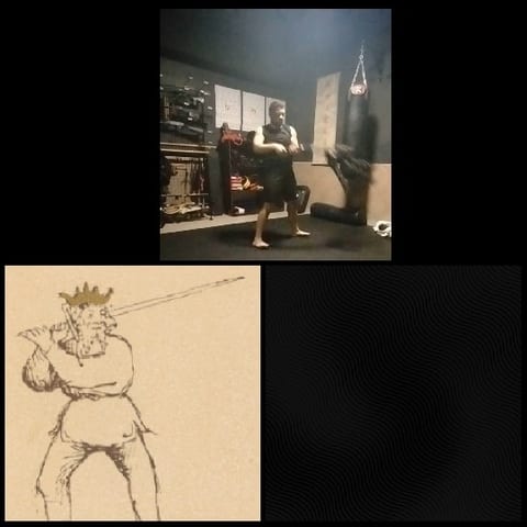 Martial Arts Practice and Drawing