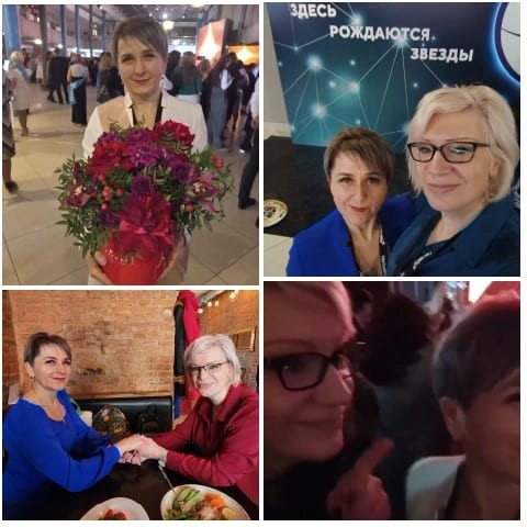 Women Together in Various Settings
