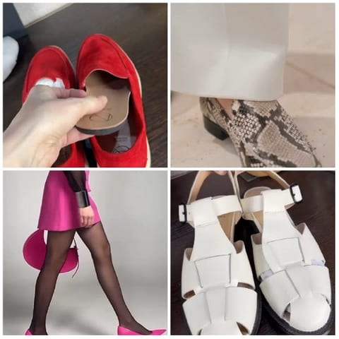 Types of Footwear in Four Images