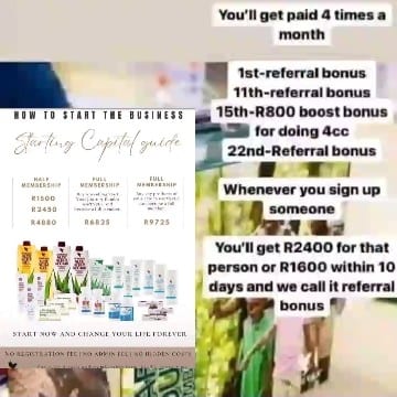 Business Opportunity Membership Details