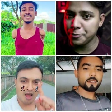 Four Individuals in Different Settings