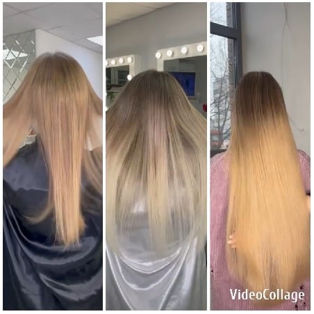 Hairstyles Transformation at Salon