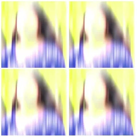 Pixelated Yellow Background