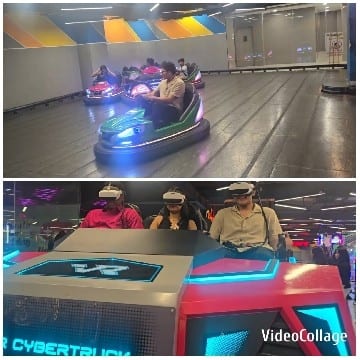 Bumper Cars and Virtual Reality Fun