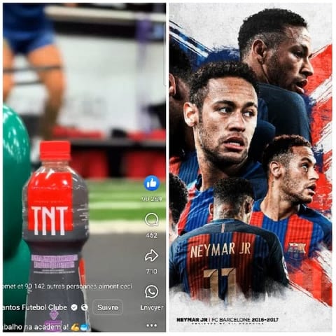TNT Beverage and Neymar Actions