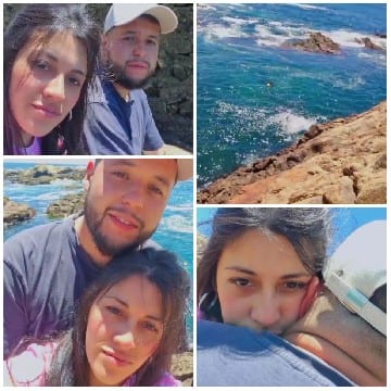 Couple Enjoying Time at the Coast