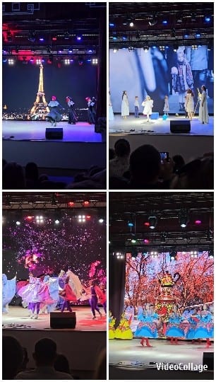 Stage Performances with Colorful Dancers