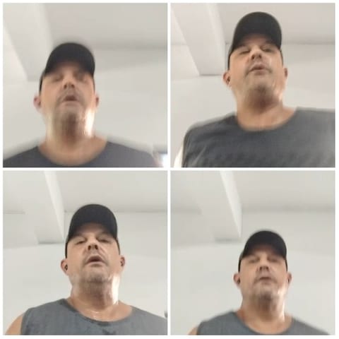 Close-Ups of Exercising Man