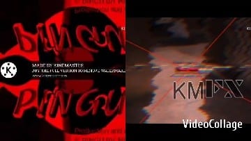 Abstract Split Screen Design