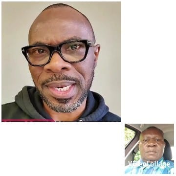 Two Men with Glasses and Car