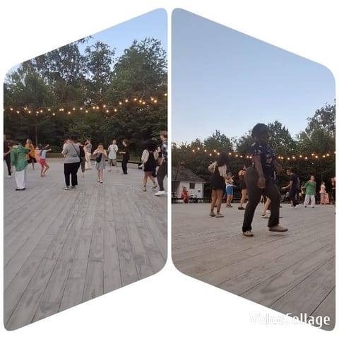 Dancing Under String Lights