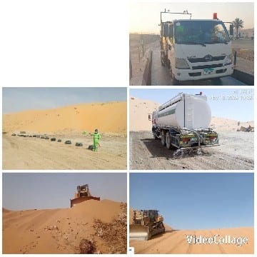 Construction Work in the Desert