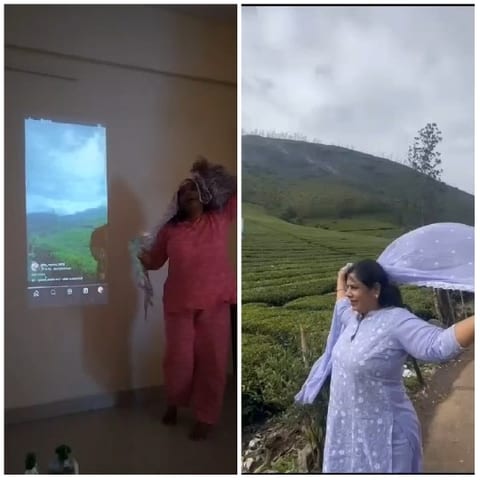 Indoors and Outdoors Scenic Poses