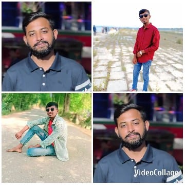 Man Posing in Various Outdoor Settings