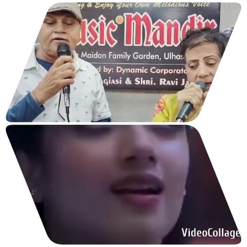 Singing in Front of Music Mandi