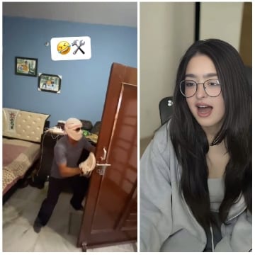 Comedic Action in a Bedroom