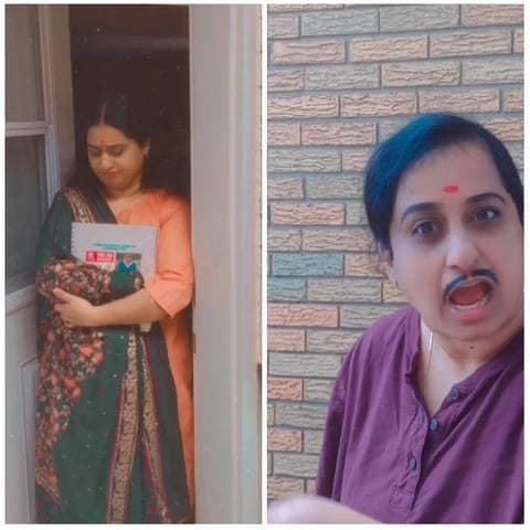 Traditional Attire and Expressive Conversation