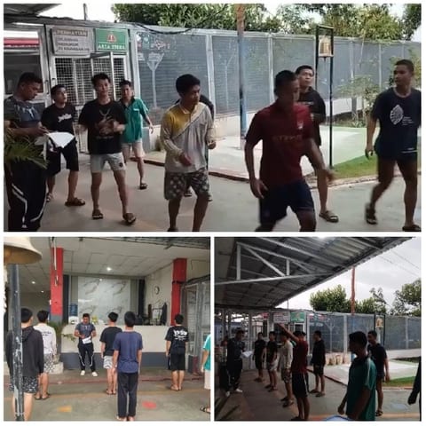 Young Men in Group Settings