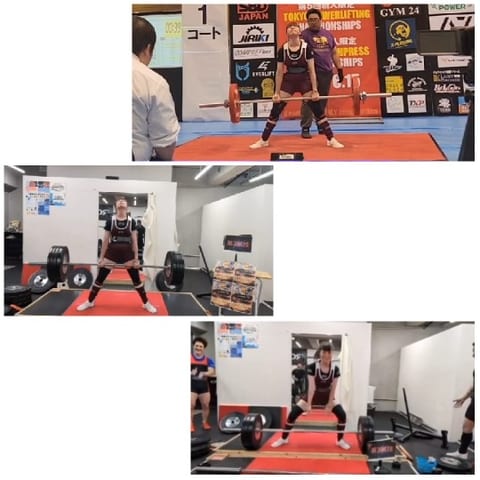 Athletes Competing in Deadlifts