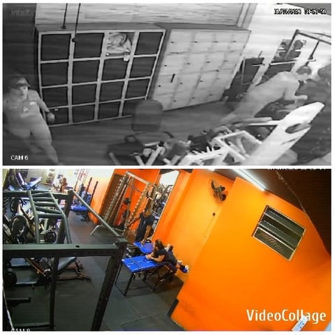 Gym Surveillance Footage of Activities