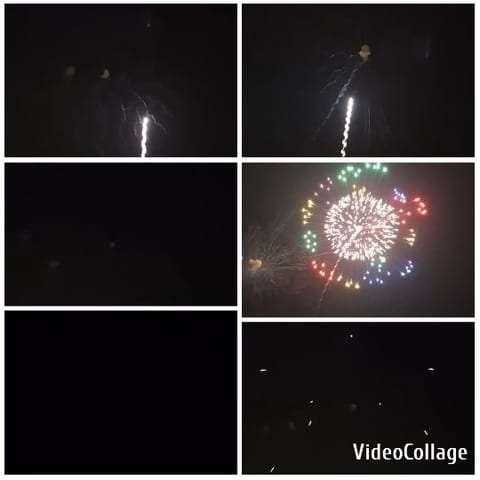 Fireworks Display at Night