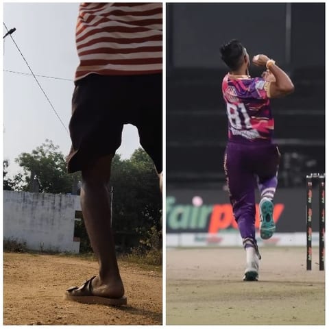 Playing Outdoors and Bowling Action
