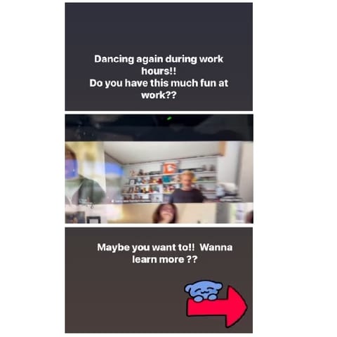 Dancing During Work Hours