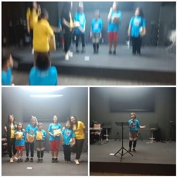 Coordinated Group Performance on Stage