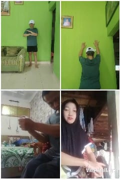 Four Pictures with Casual Settings