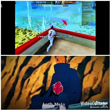 Video Game Character in Action