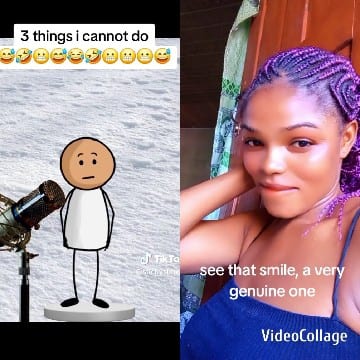 Cartoon Figure and Genuine Smile