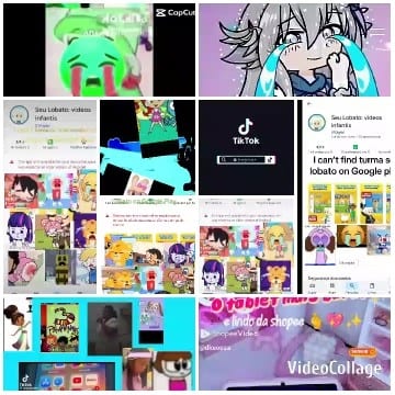 Colorful Apps and Cartoon Screens