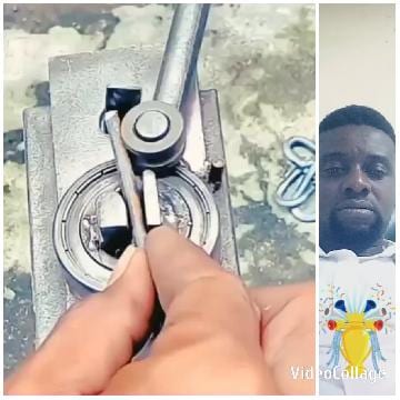 Hand Operating Mechanical Device and Man
