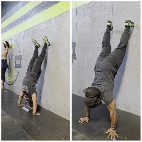 Handstands at the Gym