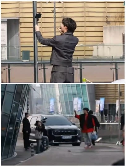 Urban Selfie and Street Walkers