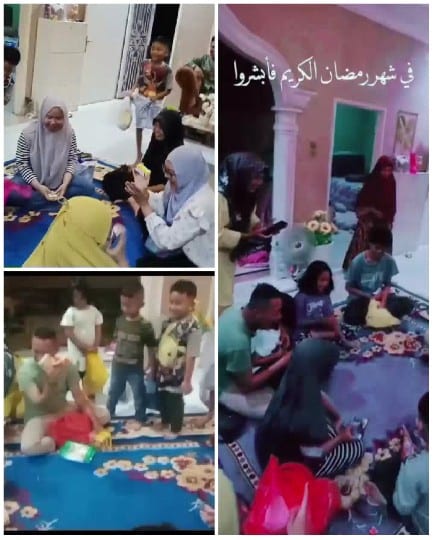 Casual Gathering with Children Present