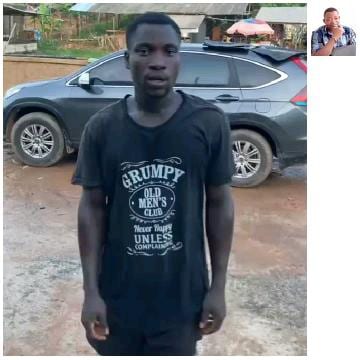 Young Man in Grumpy T-Shirt